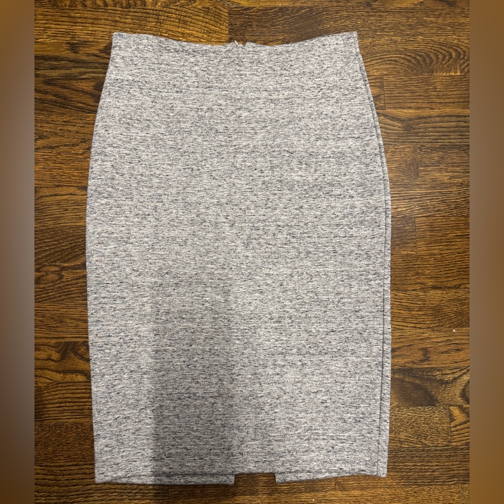 H&M Light Gray Women's Pencil Skirt, Size: S